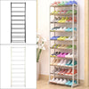 New 7 / 10 tier shoe rack storage organiser stand shelf pairs shoe trainers