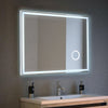 Illuminated LED Bathroom Mirror with Touch Switch Demister 3X Magnifier Lights