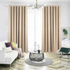 Thermal Blackout Ready Made Eyelet Ring Top Pair of Curtains with Free Tie Backs