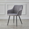 2 Pcs Dining Chairs Armchair PU / Velvet Kitchen Dining Room Restaurant Office