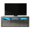 TV Unit 160cm Modern Cabinet Stand Sideboard High Gloss/Matt Doors With Free LED