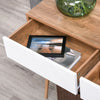 Console Table Sofa Side Desk w/ 2 Drawers for Living Room Entryway