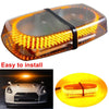 New 12V 240 LED Amber Warning Strobe Recovery Car Flashing Magnetic Beacon Light