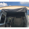 FOR VW T4 TRANSPORTER REAR BARN DOOR AWNING COVER - BLACK