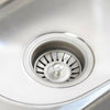 Single Bowl Laundry Stainless Steel Kitchen Sink + Single Lever Chrome Brass Tap