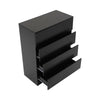 Modern Chest of Drawers Bedside Table Cabinet Nightstand 4 Drawers Bedroom White