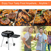 Outsunny Portable Charcoal Steel Grill BBQ Outdoor Picnic Camping Backyard w/