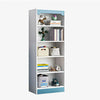 Corner Bookshelf Cupboard Display Cabinet Bookcase Shelving Storage Unit Home UK