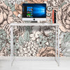 Folding Computer Desk Wooden Foldable Study Table Laptop PC Table Home Office