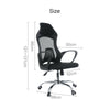 Adjustable Office Chair Back Support Swivel Fabric Computer Desk Task Chairs