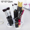 Makeup Brush Holder Clear Acrylic 3 Cylindrical Holder Brush Makeup Cosmetic