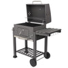 Portable BBQ Barbecue Grill Trolley Barbecue Patio Outdoor Garden Heating Smoker