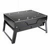 BBQ Barbecue Black Grill Folding Light Outdoor Portable Charcoal Travel Picnic