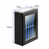 2PCS Super Bright LED Solar Powered Wall Lights Door Fence Outdoor Garden Lamp