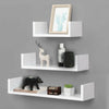 Floating Shelves Wall shelf Unit decor Display Storage book Wood mounted Hanging