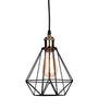 Vintage Metal Cage Industrial Wire Frame Pendant Light Loft Ceiling Lamp Shade