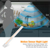 160 LED Wireless PIR Motion Sensor Light Rechargeable Strip Cabinet Closet Lamp