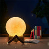 Rechargeable Moon Lamp Night Light Kids Dimmable LED Color Change 3D Dimmable