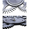 Wall-Clock Gear Horologe Numeral Wooden Living-Room Retro Vintage European-Style