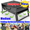 Portable BBQ Barbecue Grill Fire Pit Camping Charcoal Patio Garden Outdoor Party