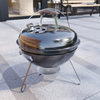 Portal Kettle Barbecue BBQ Charcoal Grill Garden Outdoor Garden Camping Black
