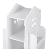 Rotating Kids Bookcase Book Shelf Free Standing Books Toys Storage Display Shelf