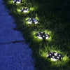 LED Solar Power Ground Lights Floor Decking Patio Outdoor Garden Lawn Path Light