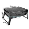 Portable BBQ Barbecue Grill Fire Pit Camping Charcoal Patio Garden Outdoor Party