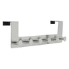 6 Hooks Towel Hanging Rack Hanger Hook Clothes Storage Over The Door Hanger Hook