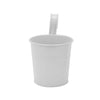 5Pcs Garden Metal Flower Pots Hanging Pot Basket Bucket Plant Flower Planter