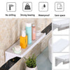 Kitchen Bathroom Shower Shelf Storage Suction Basket Caddy Rack Tidy Bath Tray