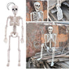 170cm Poseable Human Skeleton Skull Hanging Halloween Scary Decoration