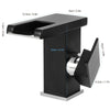 LED Waterfall Tap Bathroom Basin Taps Mixer Bath Single Lever Brass Deck Mounted