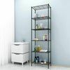 6 Tier Silver Metal Storage Rack/Shelving Wire Shelf Kitchen/Office Unit Stand