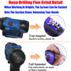 21V Electric Cordless Combi Drill with Tail Hammer Screwdriver Li-Ion Battery