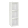 3Tier Cube Bookcase Display Shelving Storage Unit Wooden Stand Corner Shelves UK