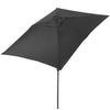 Rectangle Garden Patio Sun Parasol Outdoor Sunshade Umbrella Crank Tilt 3M