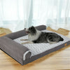 Deluxe Grey Dog Sofa Bed Mattress 10/12 CM Thick Cervical Vertebra Protective