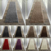 Anti Slip Plain Shaggy Rugs Long Hallway Runner Rug Living Room Area Carpet Rugs