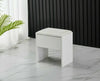 Classic Corner Dressing Table Stool Set White Makeup Desk Vanity Mirror 5 Drawer