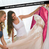Extra Large Wedding Dress Bridal Gown Garment Breathable Cover Storage Bag White