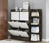 Shoe Cabinet Organizer Hallway Storage Rack With 6 Drawers Wooden Unit Cupboard