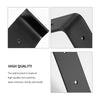 2x Heavy Duty Folding Wall Mounted DVD CD Projector TV Shelf Brackets L-Shaped