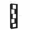 Book Cabinet Room Divider Bookcase Storage Display Corner Rack Wooden Furniture