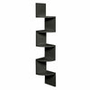 5 Tier Floating Wall Shelves Corner Shelf Storage Display Holder Bookcase Set UK
