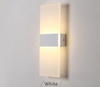 3/6W LED Wall Sconce Light Indoor Acrylic Up Down Lighting Bedroom Corridor Lamp