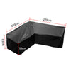 Waterproof Garden Rattan Corner Furniture Cover Outdoor Sofa Protect L Shape UK