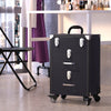 Large Mobile Makeup Beauty Cosmetic Case Vanity Trolley Hairdressing Storage Box