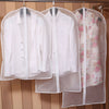 Clear Zip Up Hanging Suit Dress Shirt Coat Garment Bag Clothes Cover Dustproof