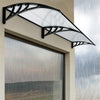 Door Canopy Awning Shelter Front Back Outdoor Porch Patio Window Roof Rain Cover